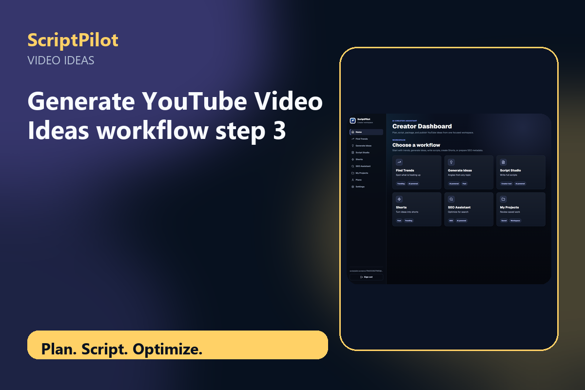 Edited ScriptPilot screenshot for use screenshots as workflow proof