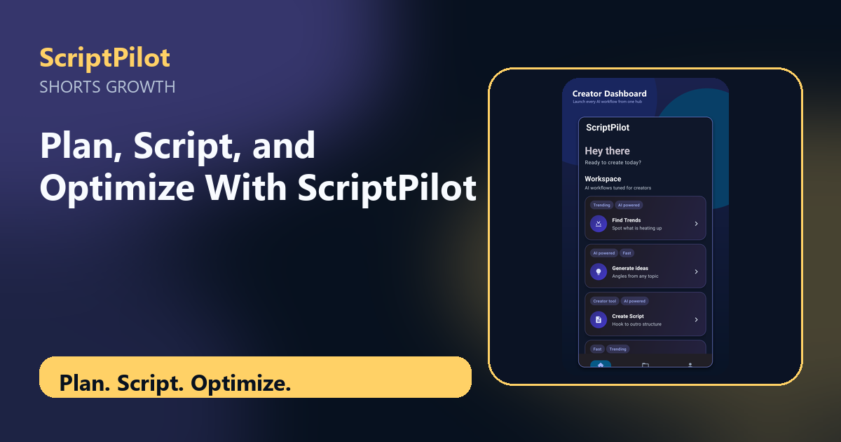 ScriptPilot CTA summary graphic