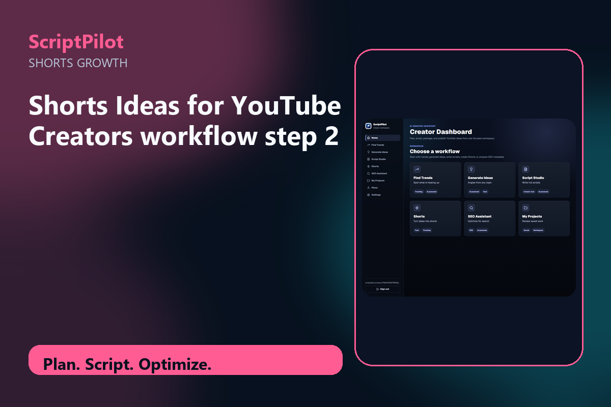 Edited ScriptPilot screenshot for build one clear content promise